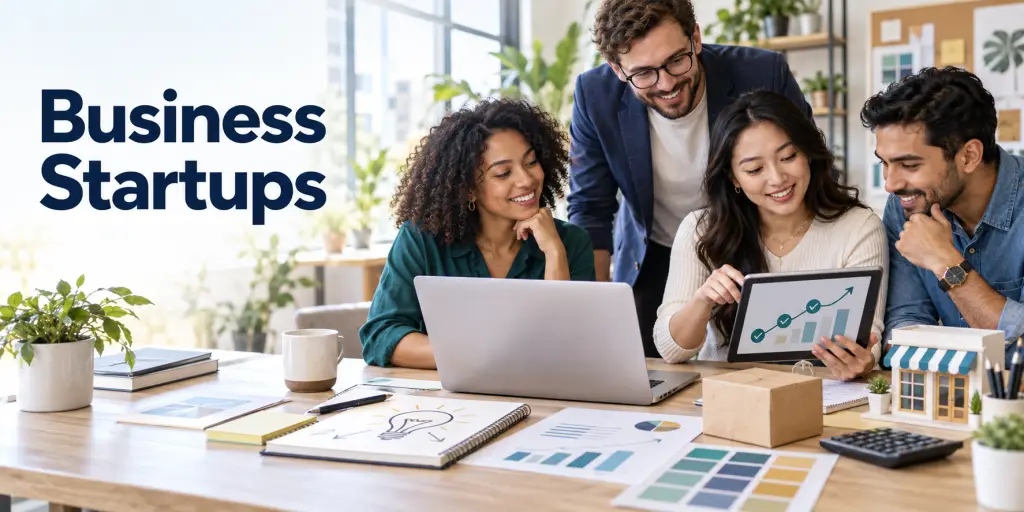 Page header picture for business startup plan general information page.